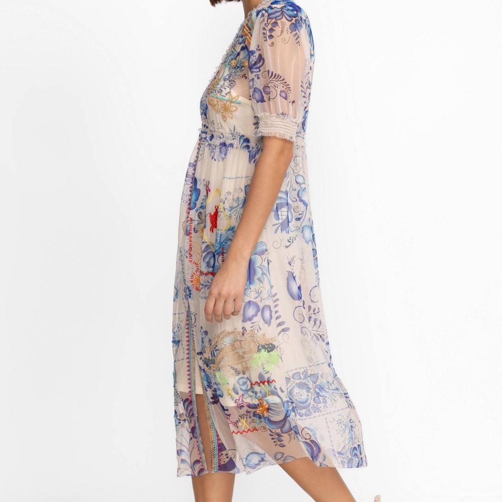 MAZZY RUCHED DRESS - Picture 4 of 5